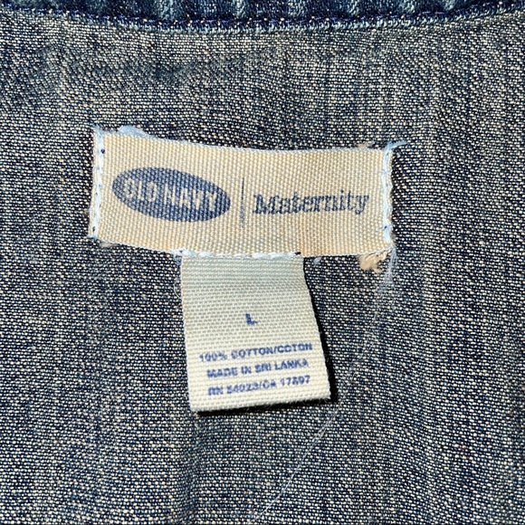Denim Maternity Jacket, by Old Navy - Picture 5 of 5